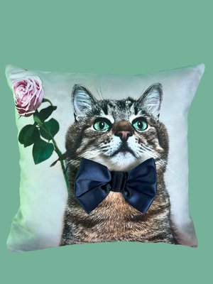 Pillow "Stepan with a flower"